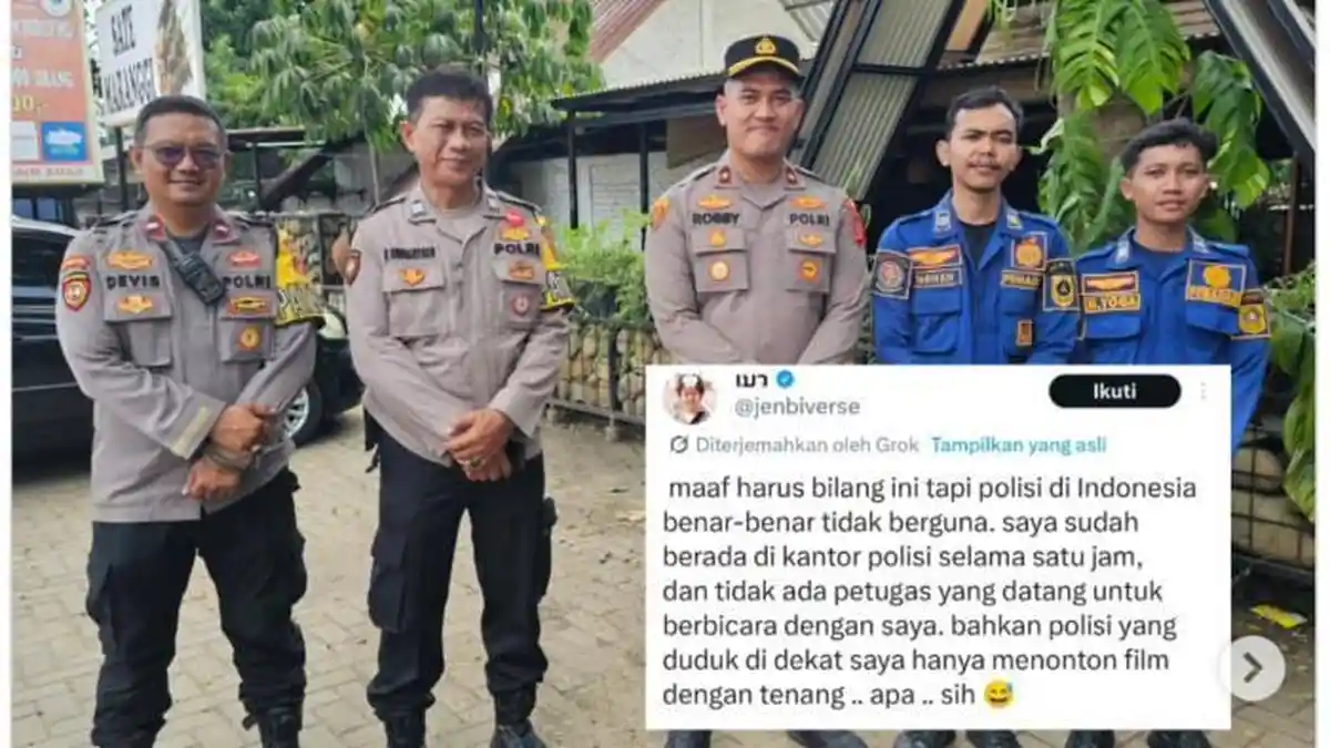 CURHAT WNA Thailand Heran Usai Kehilangan HP Dicueki Polisi Malah Cepat Dibantu Damkar