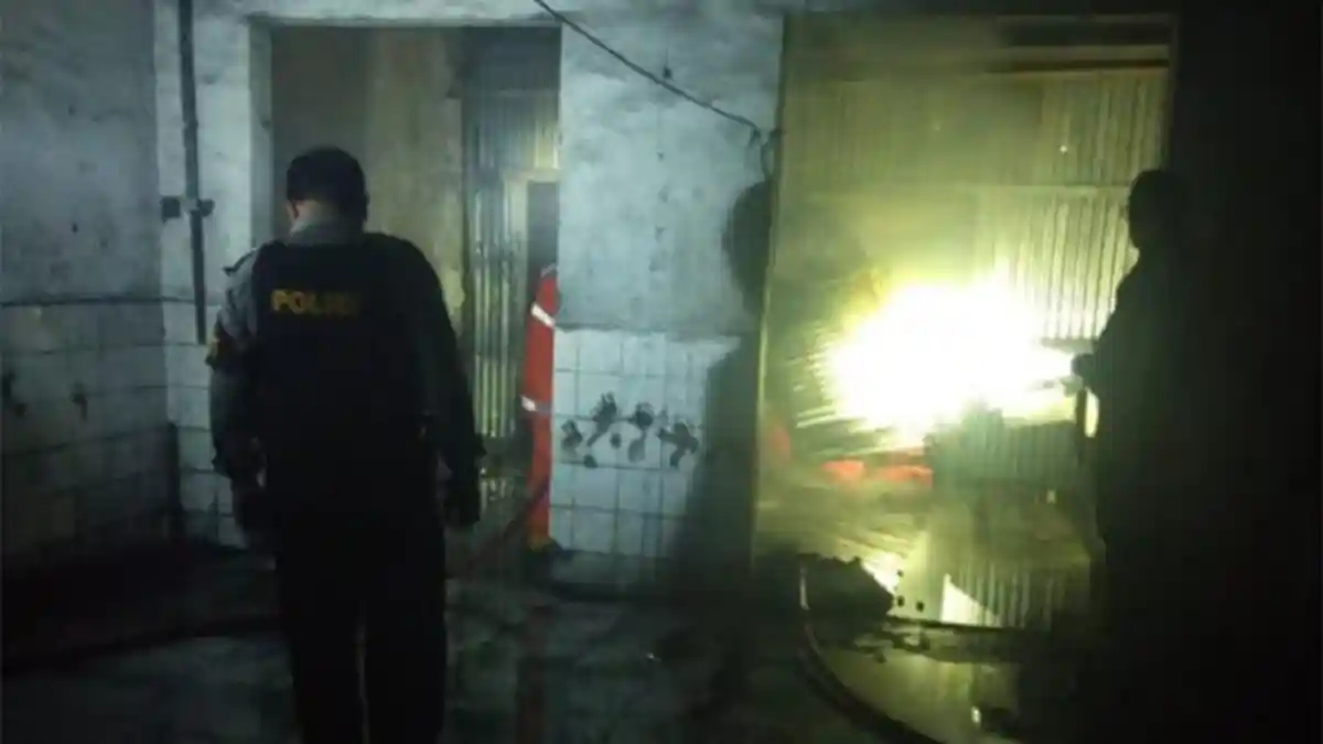 Perusahaan Milik Polisi di Ungaran Terbakar, Kerugian Mencapai Rp 250 Juta