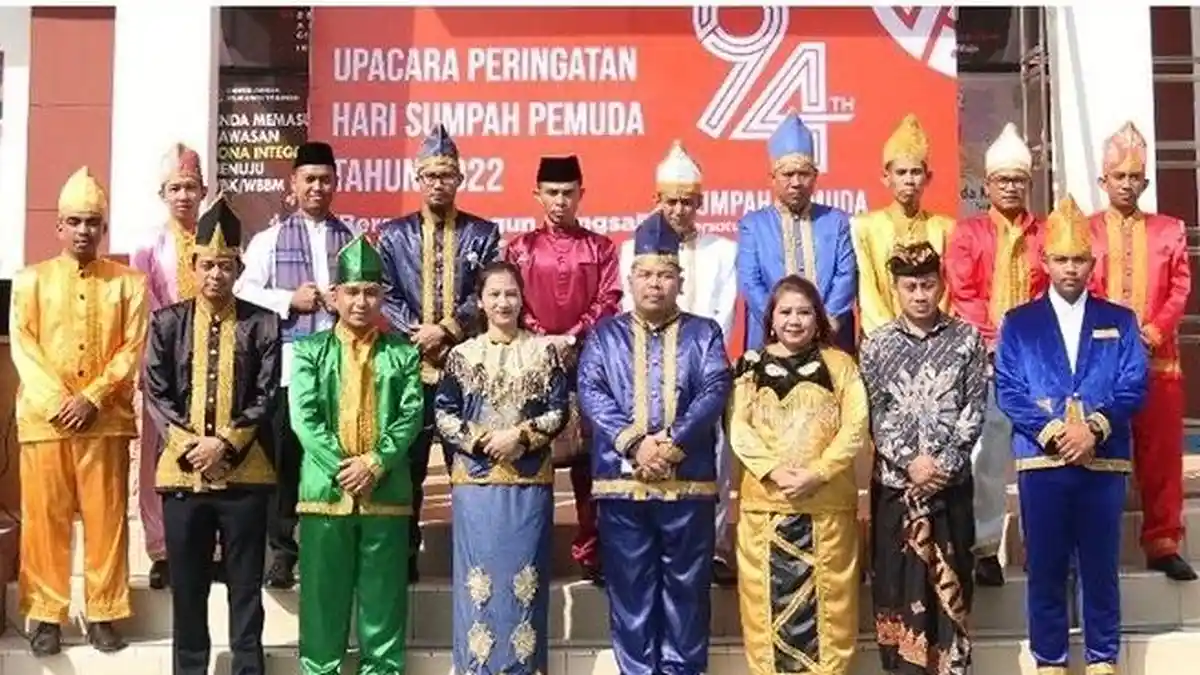 Pakaian Adat Warnai Peringatan Hari Sumpah Pemuda di Kantor Imigrasi Banggai