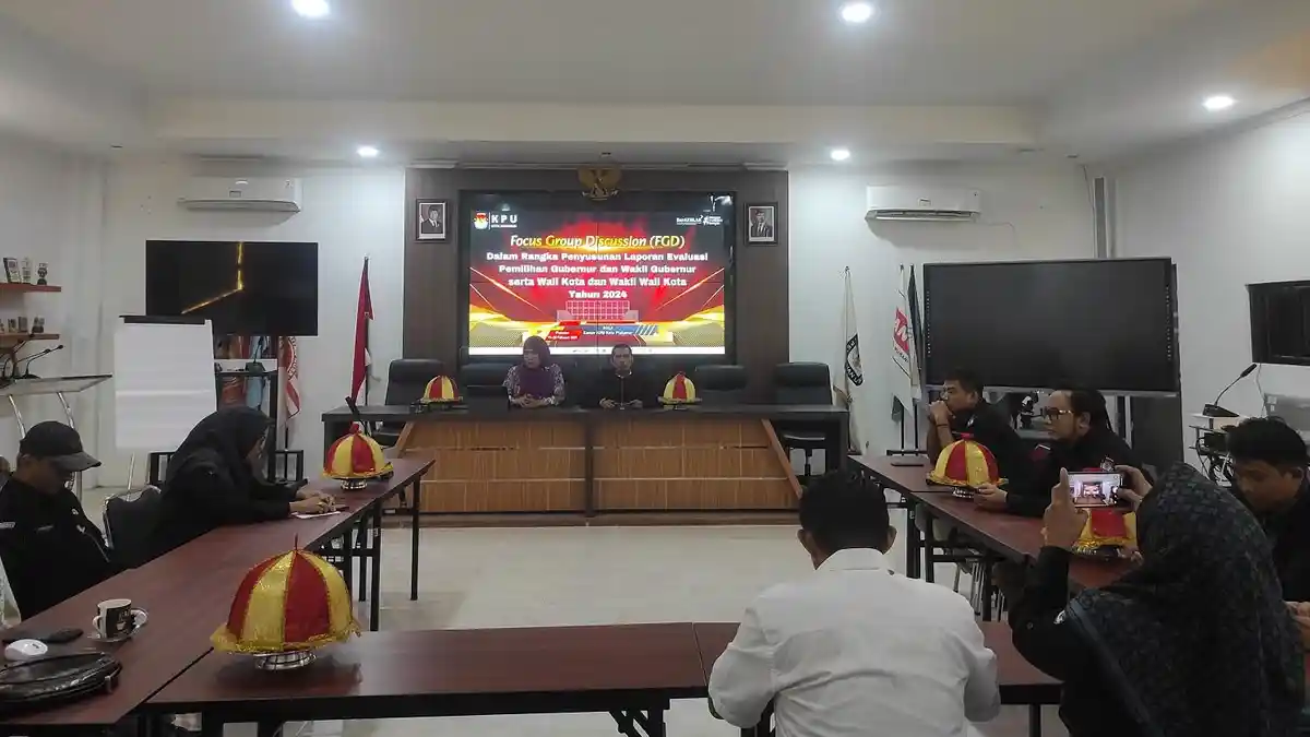 KPU Makassar Evaluasi Pelaksanaan Pilkada, Harap Perbaikan di Masa Mendatang