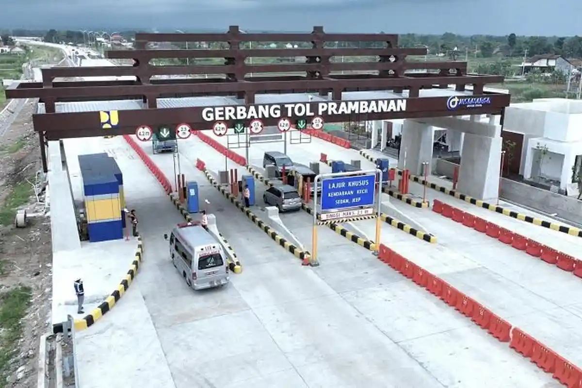 Tetap Wajib Tap Kartu. Tol Klaten-Prambanan Gratis saat Mudik Lebaran 2025