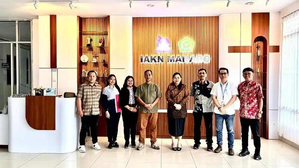 Rektor IAKN Manado Olivia Wuwung Terima Kunjungan Manajemen Tribun Manado