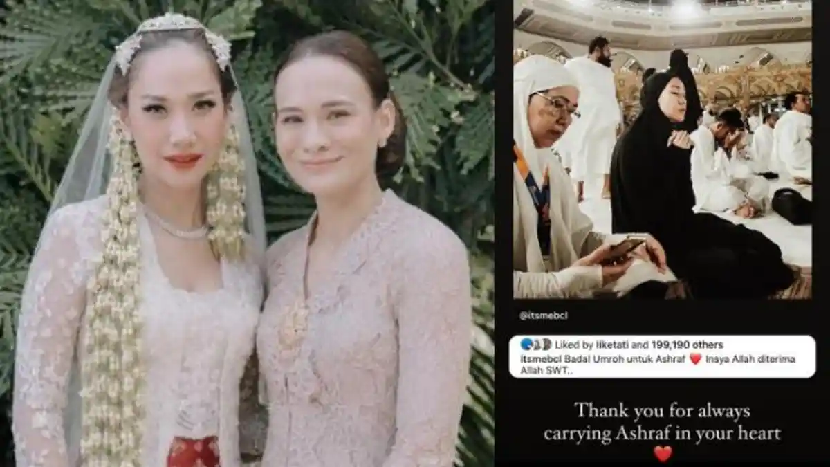 Adik Ashraf Sinclair Tulis Pesan Haru setelah BCL Umrahkan Mendiang Kakaknya Bersama Tiko dan Noah