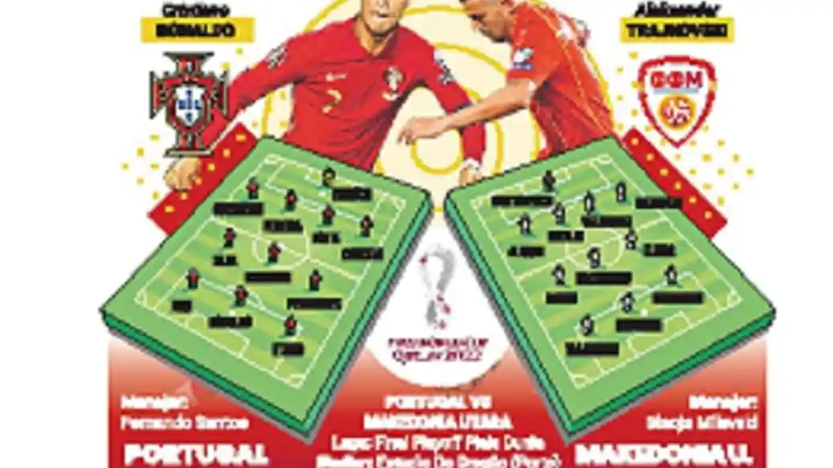 Nonton Makedonia vs Portugal: Cara Tahu Jadwal & Tempat Menontonnya
