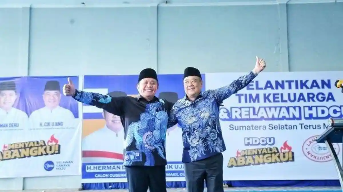 Sosok Cik Ujang Wakil Gubernur Sumatera Selatan Dilantik 20 Februari 2025, Ingat Visi dan Misinya
