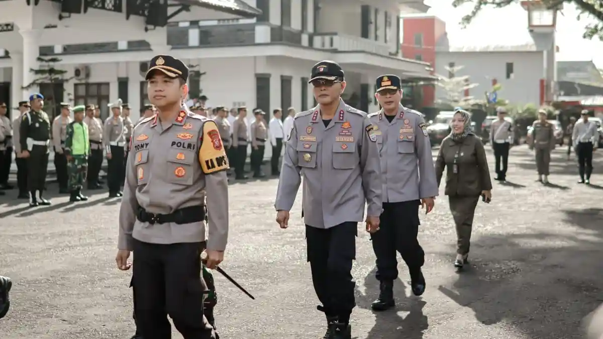 Polres Ciamis Lepas Mudik Gratis Tujuan Jawa Tengah, Begini Cara Ikut Balik Gratisnya