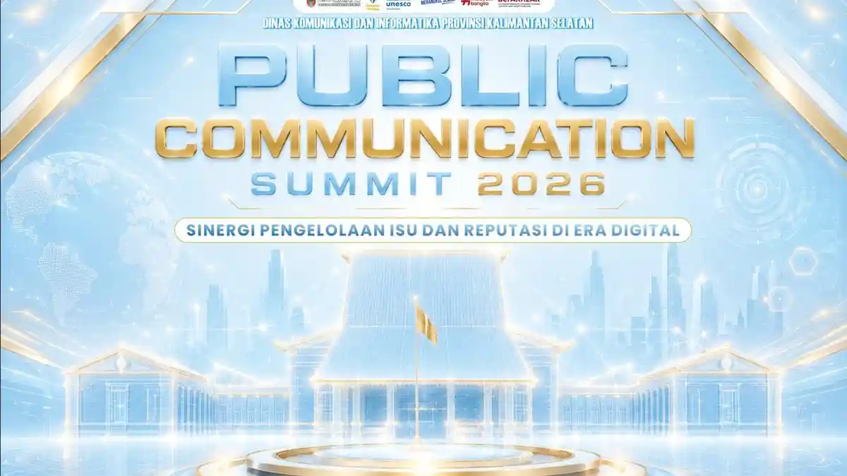 Diskominfo Kalsel Gelar Public Communication Summit 2026, Hadirkan Narasumber Berkompeten