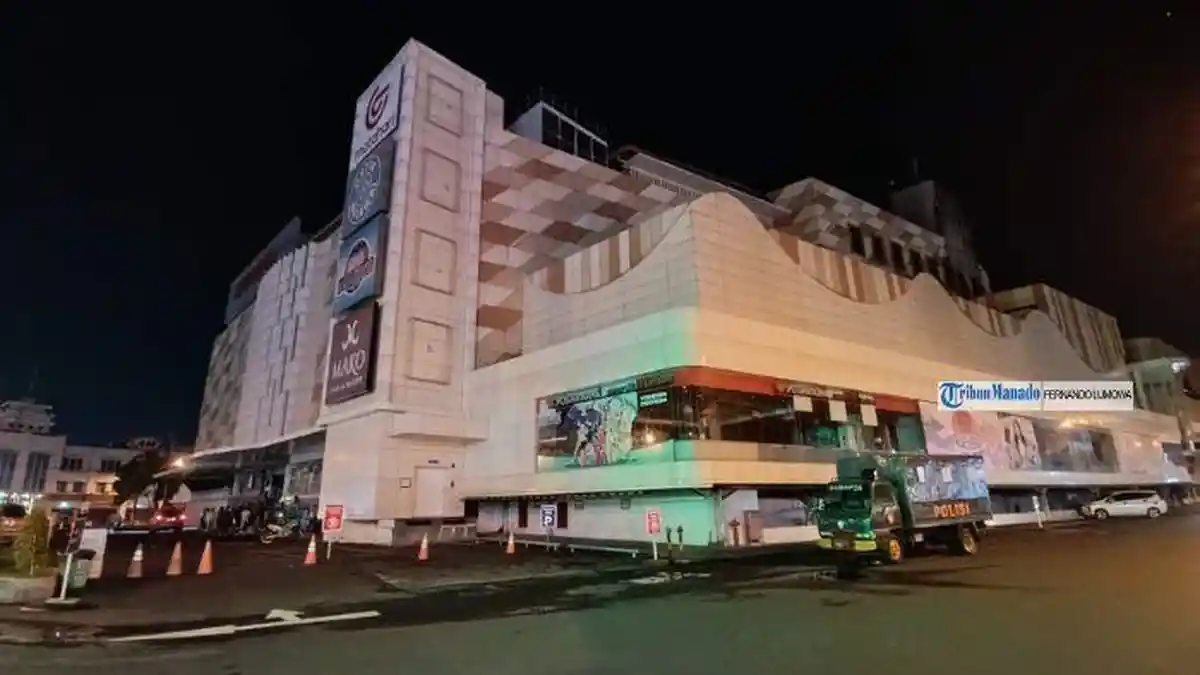 Kondisi Terkini Megamall Manado Pascakebakaran: Belum Beroperasi, Listrik Masih Padam