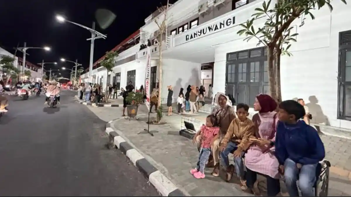 Wajah Baru Pasar Banyuwangi, dari Pasar Tradisional jadi Spot Nongkrong Estetik Hits Baru