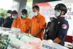 Rilis Kasus Narkoba Jaringan Malaysia-Indonesia