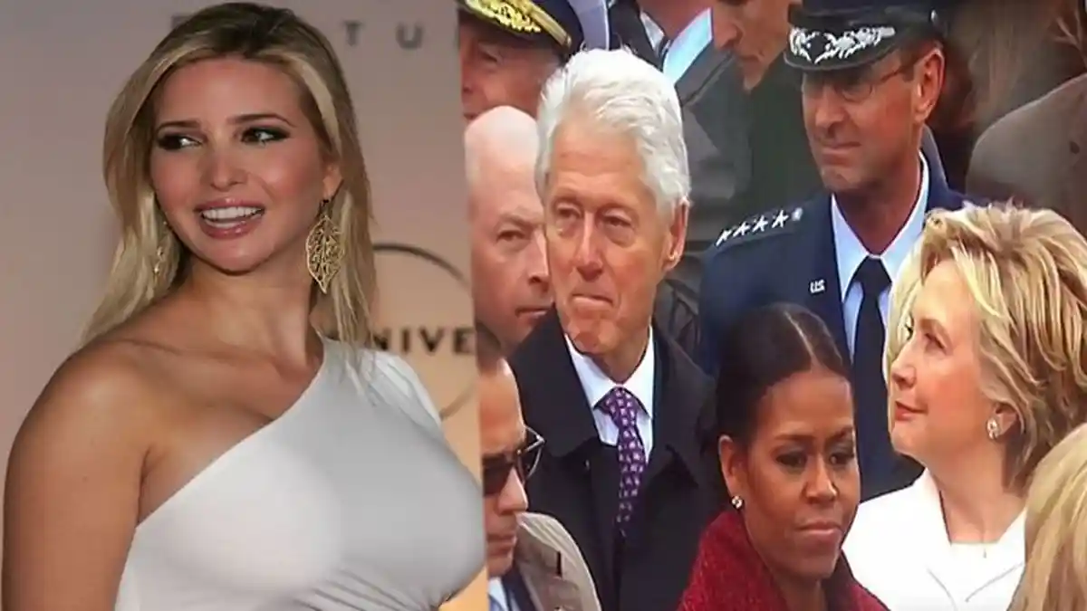 Ketika Sang Istri Pergoki Bill Clinton Pandangi Putri Cantik Donald Trump, Begini Reaksinya