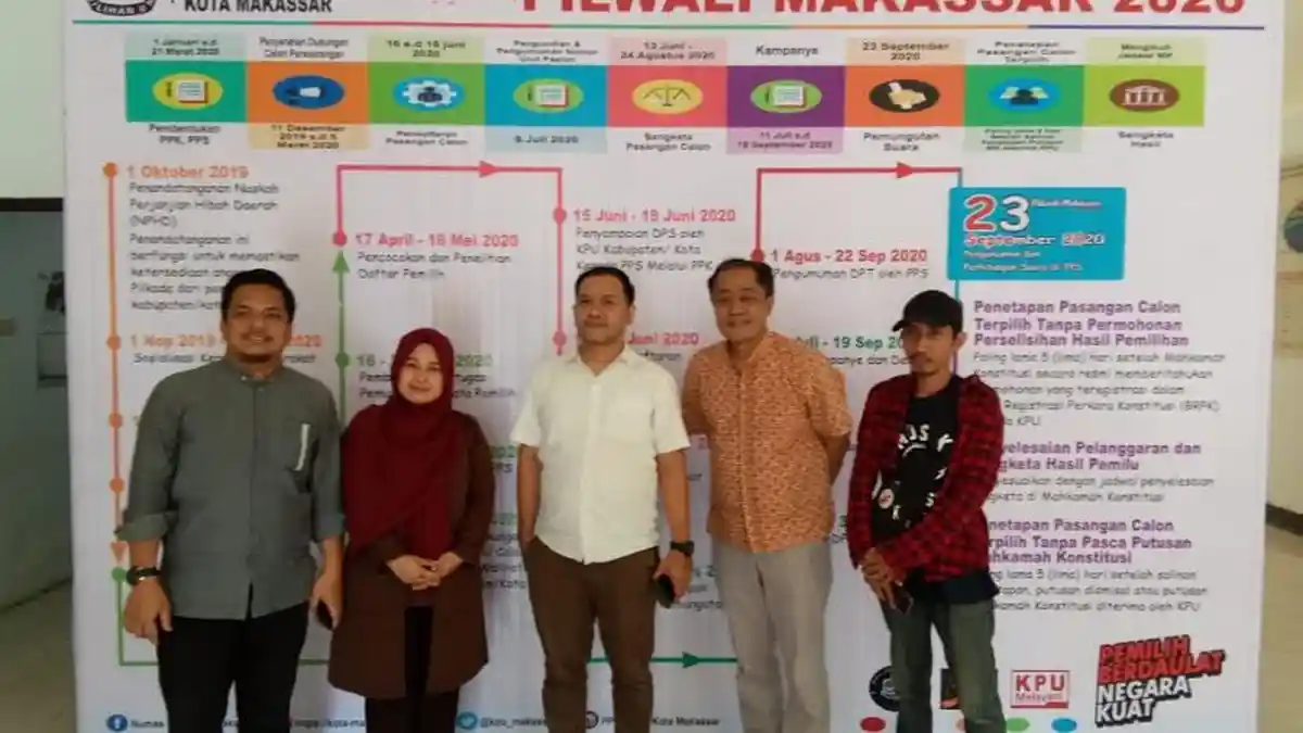 Konsultasi ke KPU, Ismak Isyarakatkan Maju di Pilwali Makassar via Independen