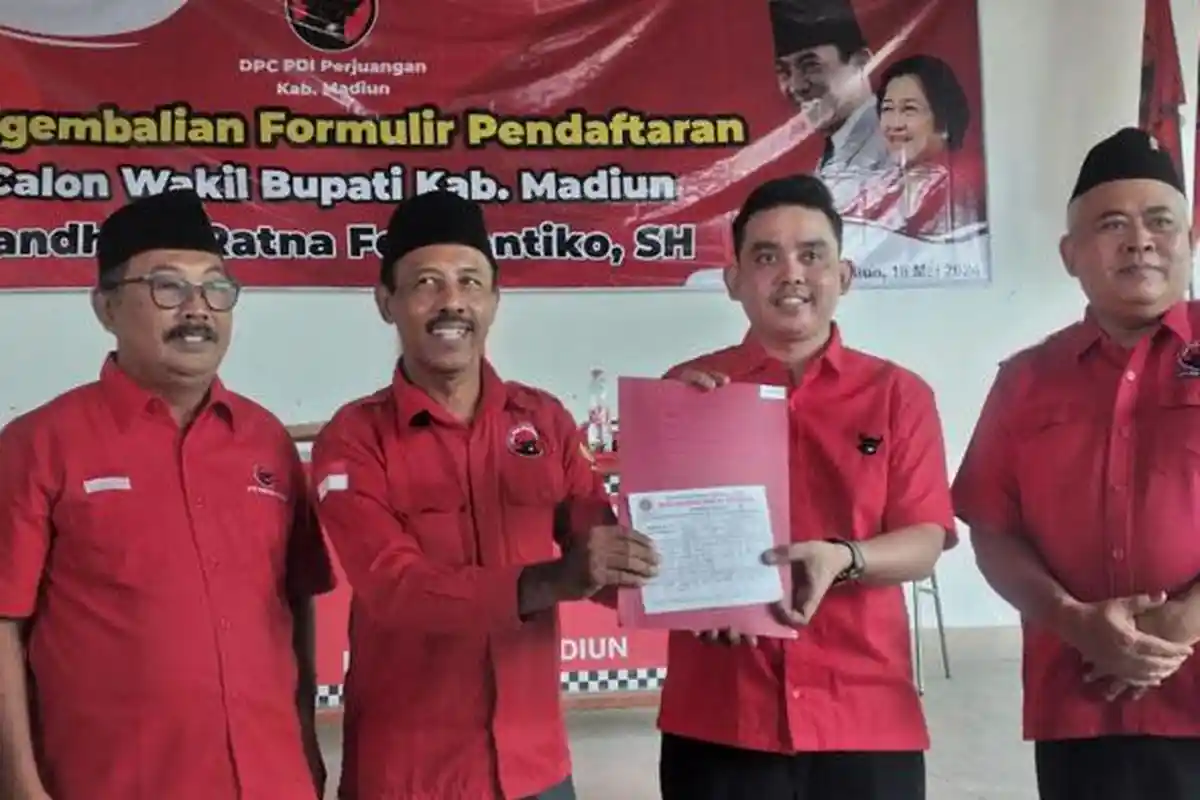 Tak Masuk dalam Penyerahan Rekom Pilkada 2024, PDIP Madiun Tetap Pede Jagoannya Kantongi Restu DPP