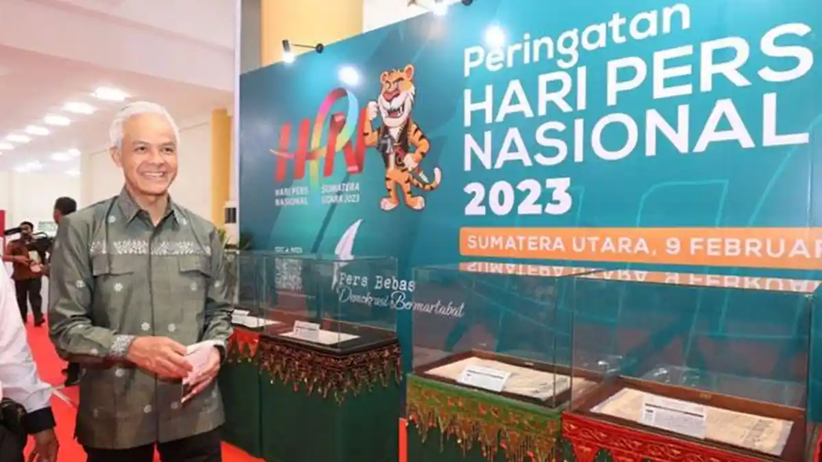 Hari Pers Nasional, Ganjar Pranowo Berharap Media Terus Berbenah: Beritanya Makin Mendidik