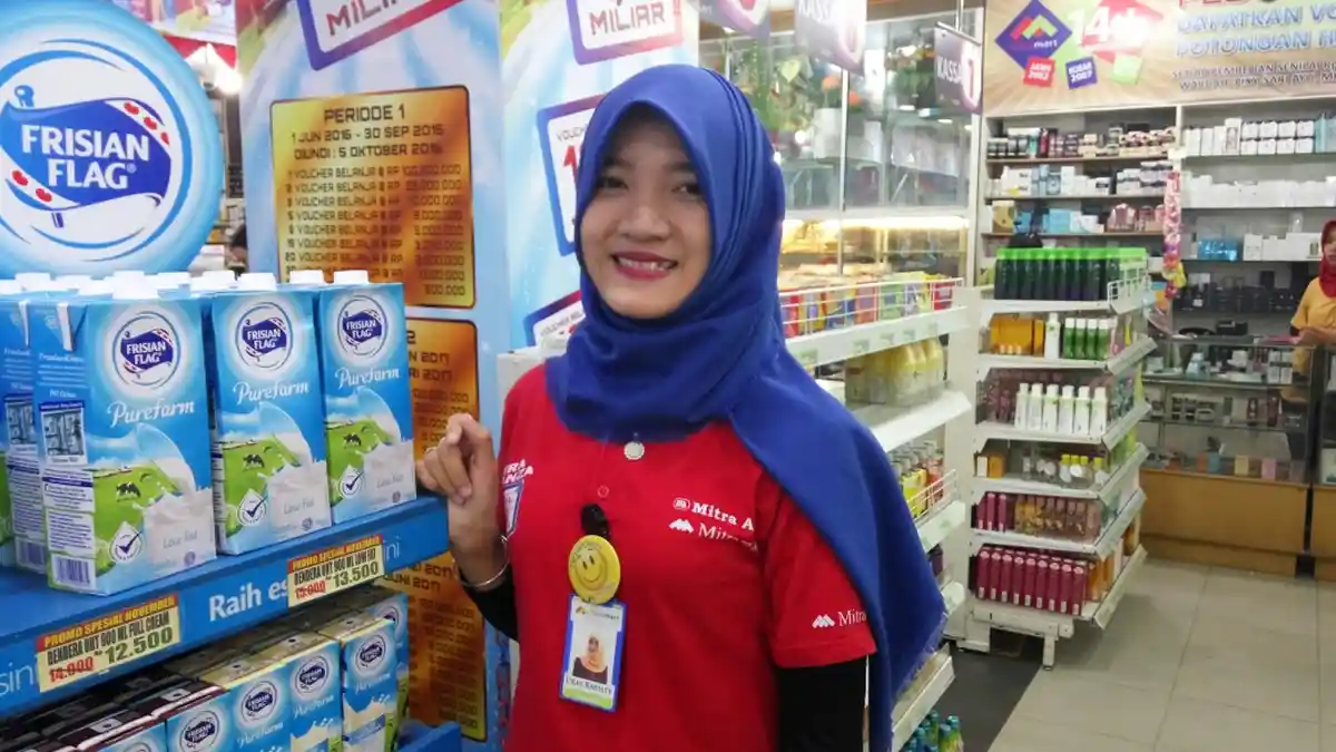 Belanja Transaksi Non-Tunai di Mitra Mart, Konsumen Dapat Kupon Undian Berlipat