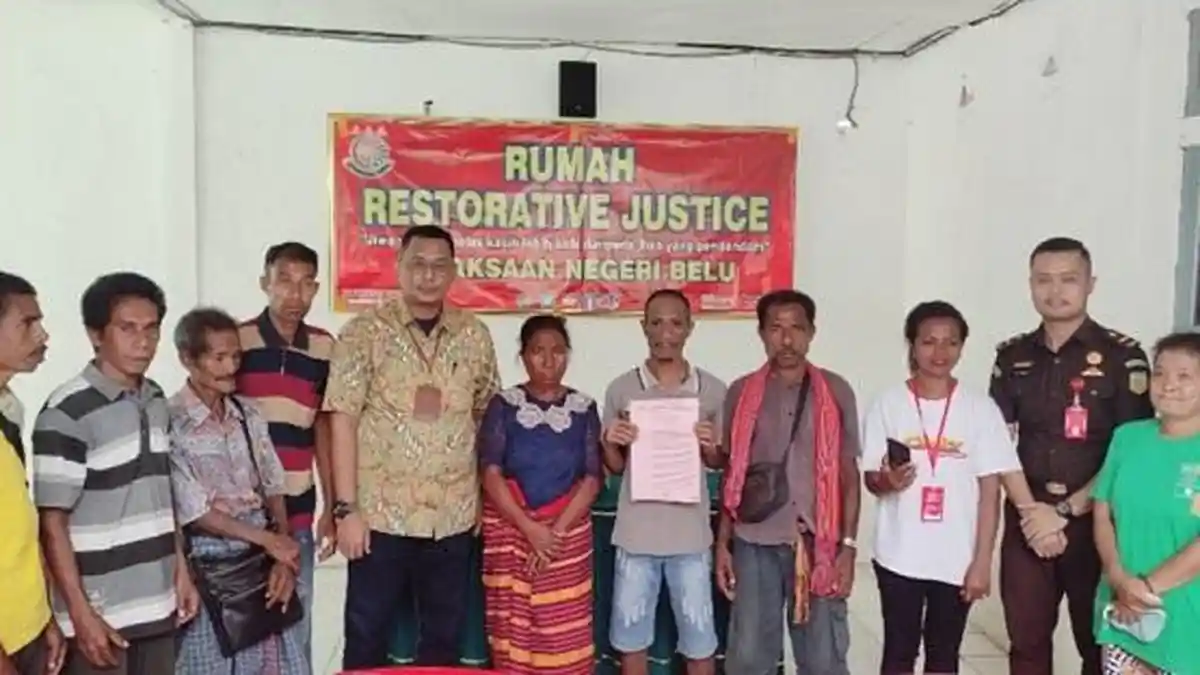 Kejaksaan Negeri Belu Restorative Justice Kasus Tipidum Penganiayaan
