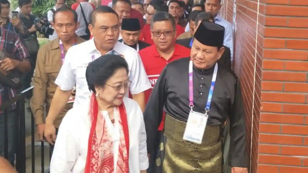 Begini Reaksi Spontan Megawati saat Prabowo Lupa Dirinya Presiden ke Berapa