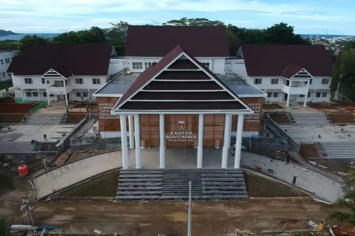 Kantor Bupati Mamuju Diklaim Tahan Gempa 7,9 SR dan Kokoh hingga 100 Tahun