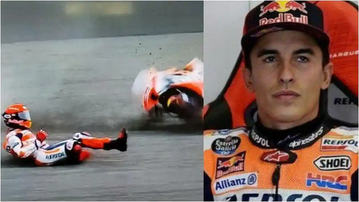 Marc Marquez Kubur Mimpi di Sirkuit Mandalika usai Terjatuh Tak ...