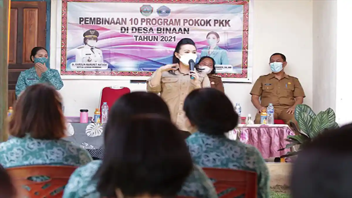 Bupati Karolin Sosialisasi Pencegahan Stunting ke Kader PKK