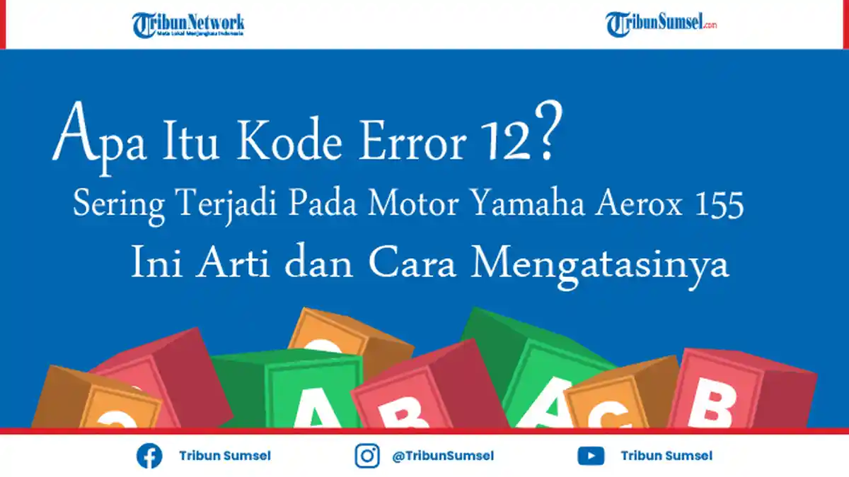 Apa itu Kode Error 12? Para Pengguna Motor Yamaha Areox 155 Harus Paham, Karena Sering Terjadi