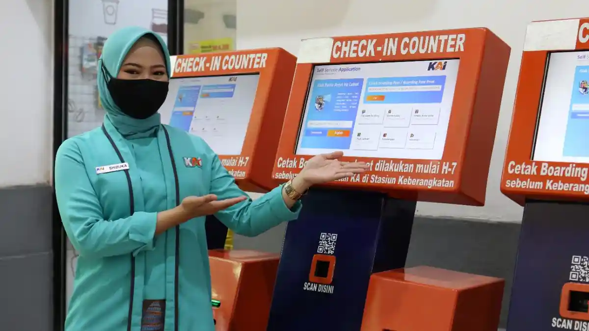 12 Stasiun di Wilayah PT KAI Daop 3 Cirebon Hadirkan Fasilitas Vending Machine SSA