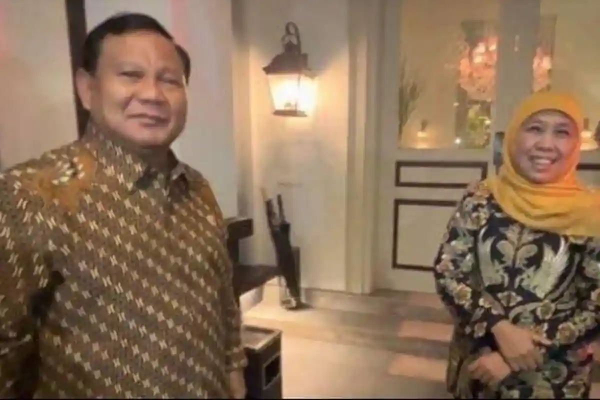 Berebut Suara di Jatim, Prabowo-Gibran Andalkan Khofifah jadi Jurkamnas, JK Turun Gunung Bantu AMIN