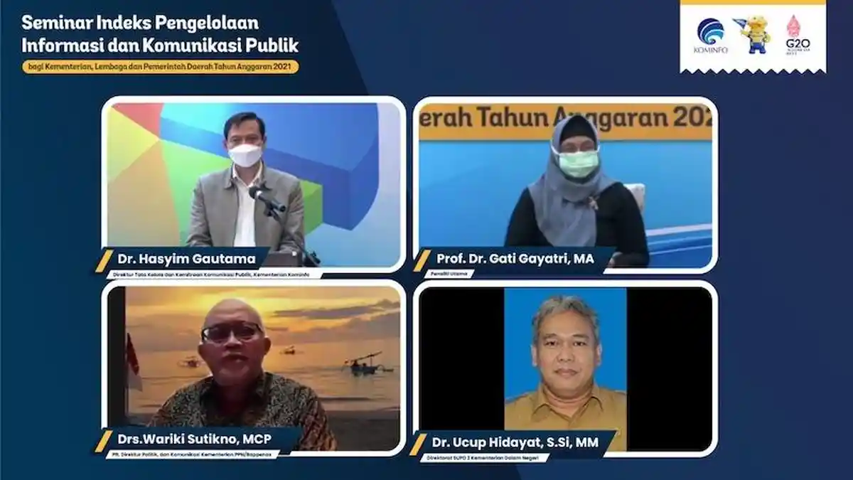 Indeks PIKP 2021: Pengelolaan Informasi dan Komunikasi Publik Harus Lebih Adaptif