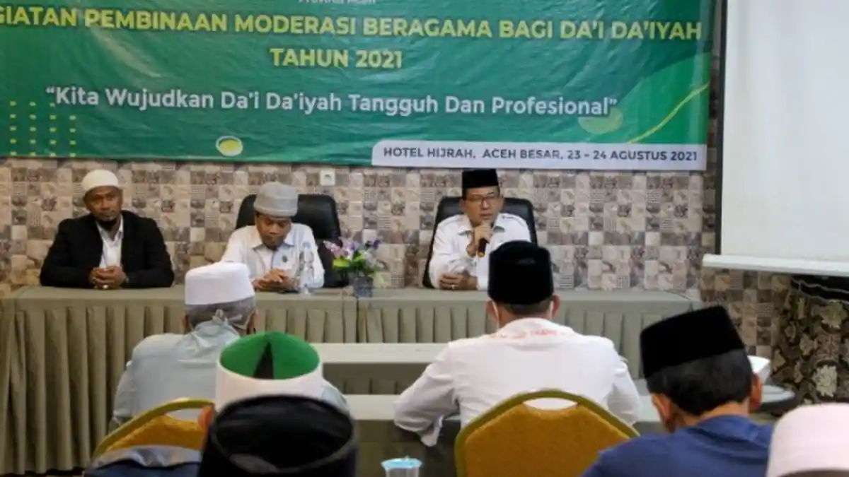 Dai Aceh Diminta Sampaikan Risalah dengan Mengedepankan Sikap Moderasi