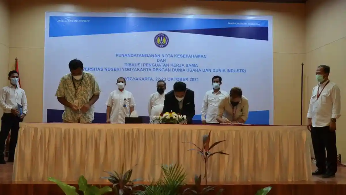 Implementasi Merdeka Belajar Kampus Merdeka, UNY Eratkan Relasi dengan Dunia Usaha dan Industri