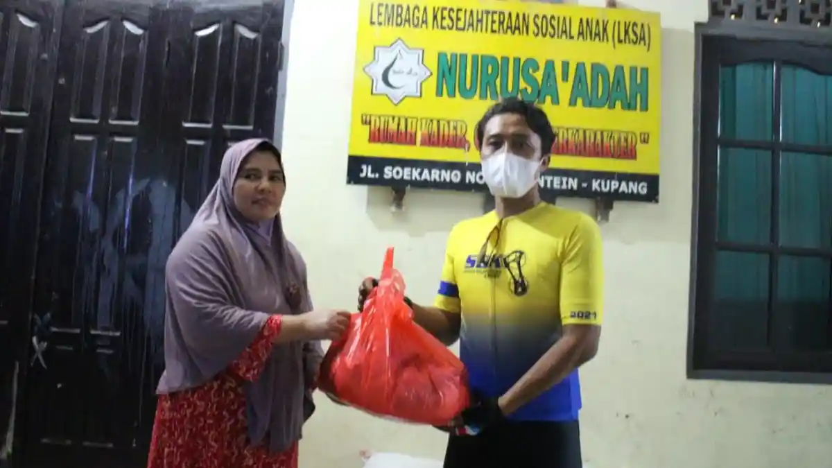 Komunitas SBK Buka Puasa Bersama Penghuni Panti Asuhan Nurusa'adah 