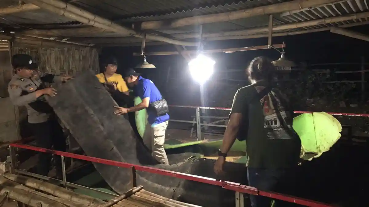 Penggerebekan Arena Judi Sabung Ayam di Sidayu Gresik, Para Pelaku Kabur Sebelum Polisi Datang