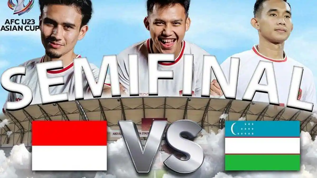 SEDANG BERLANGSUNG Live Streaming Timnas Indonesia vs Uzbekistan, Klik Disini Link Tonton Gratis