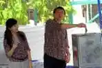 Ahok Nyoblos