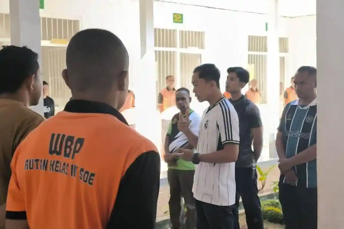 Karutan SoE Tinjau Dapur Rutan, Tekankan Kualitas Masakan, Jaga Kebersihan, Keamanan dan Pembinaan