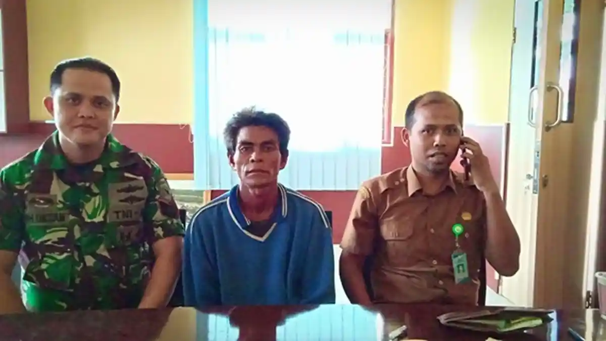 BREAKING NEWS - Nelayan Idi Selamatkan Seorang Nelayan asal Myanmar