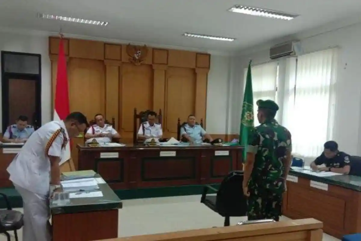 Terlibat Penipuan Berkedok Ivenstasi Bitcoin, Anggota TNI Dihadapkan di Pengadilan Militer