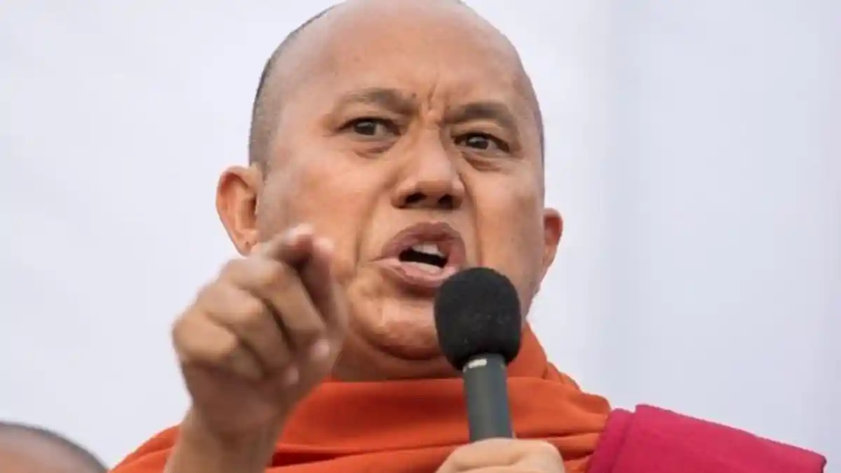 Biksu yang Dijuluki Buddhist bin Laden Dibebaskan oleh Junta Militer Myanmar