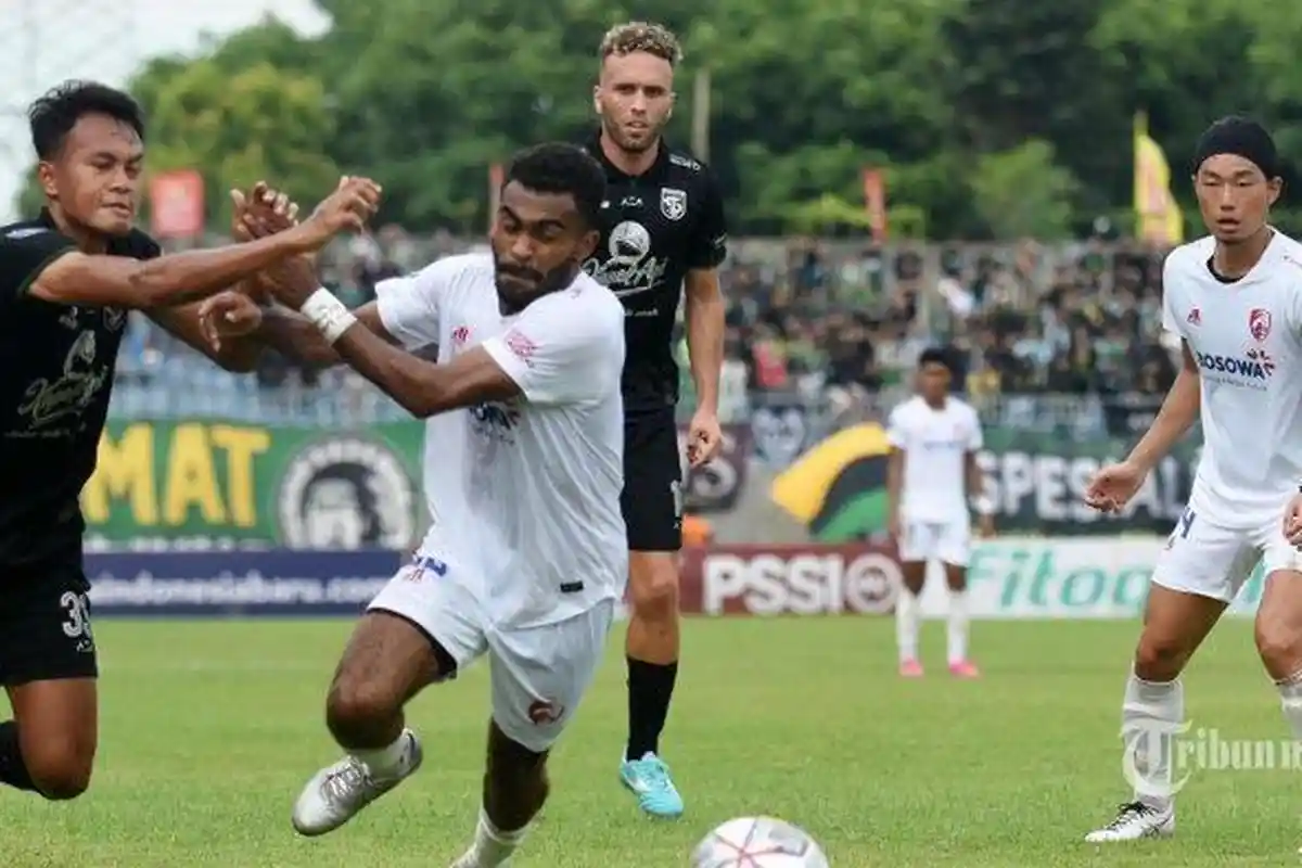 Jalannya Pertandingan RANS Nusantara vs Persebaya Surabaua, Bajul Ijo Nyaris Menang