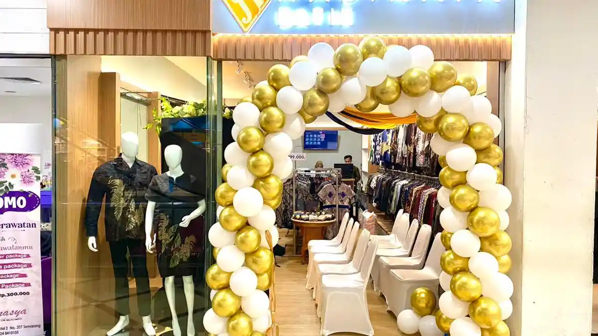 Ekspansi di Kota Semarang, Hadinata Batik Asal Solo Kini Hadir di Java Supermall