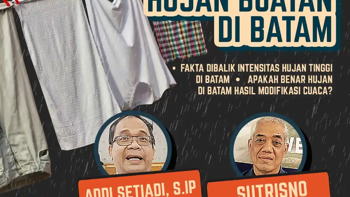 Permukaan Air Dam Duriangkang Naik 37 Cm, Korlap Tim TMC Sebut Hujan Buatan di Batam Berhasil