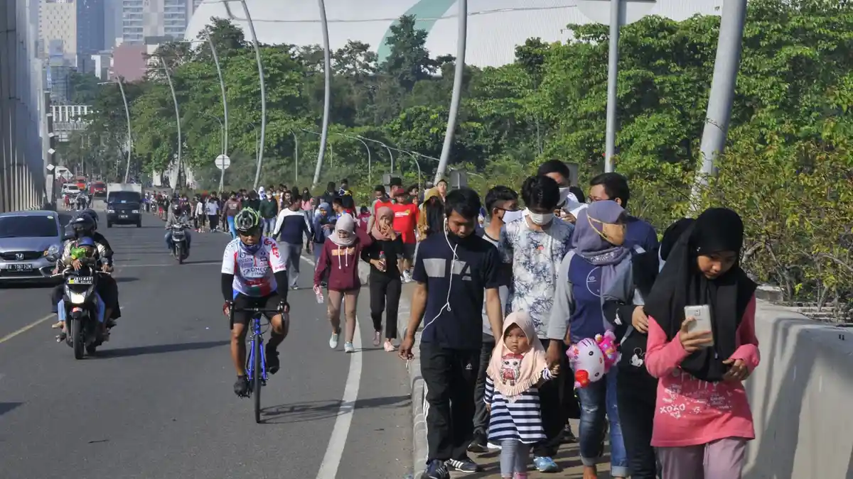 CFD Kota Bekasi Digelar 5 Juli 2020, Warga Wajib Masker dan Dilarang Bergerombol