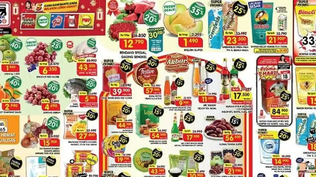 KATALOG Promo JSM Superindo Hari Ini 24 Maret 2023: ABC Squash Rp11.200 Melon Super Rp1.490