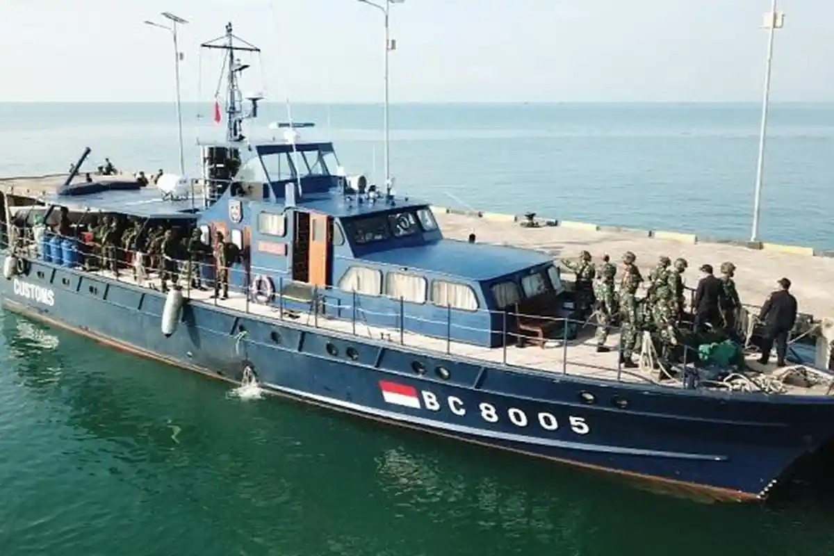 Kolinlamil Libatkan Bea Cukai dan KPLP Dalam Latihan Militer