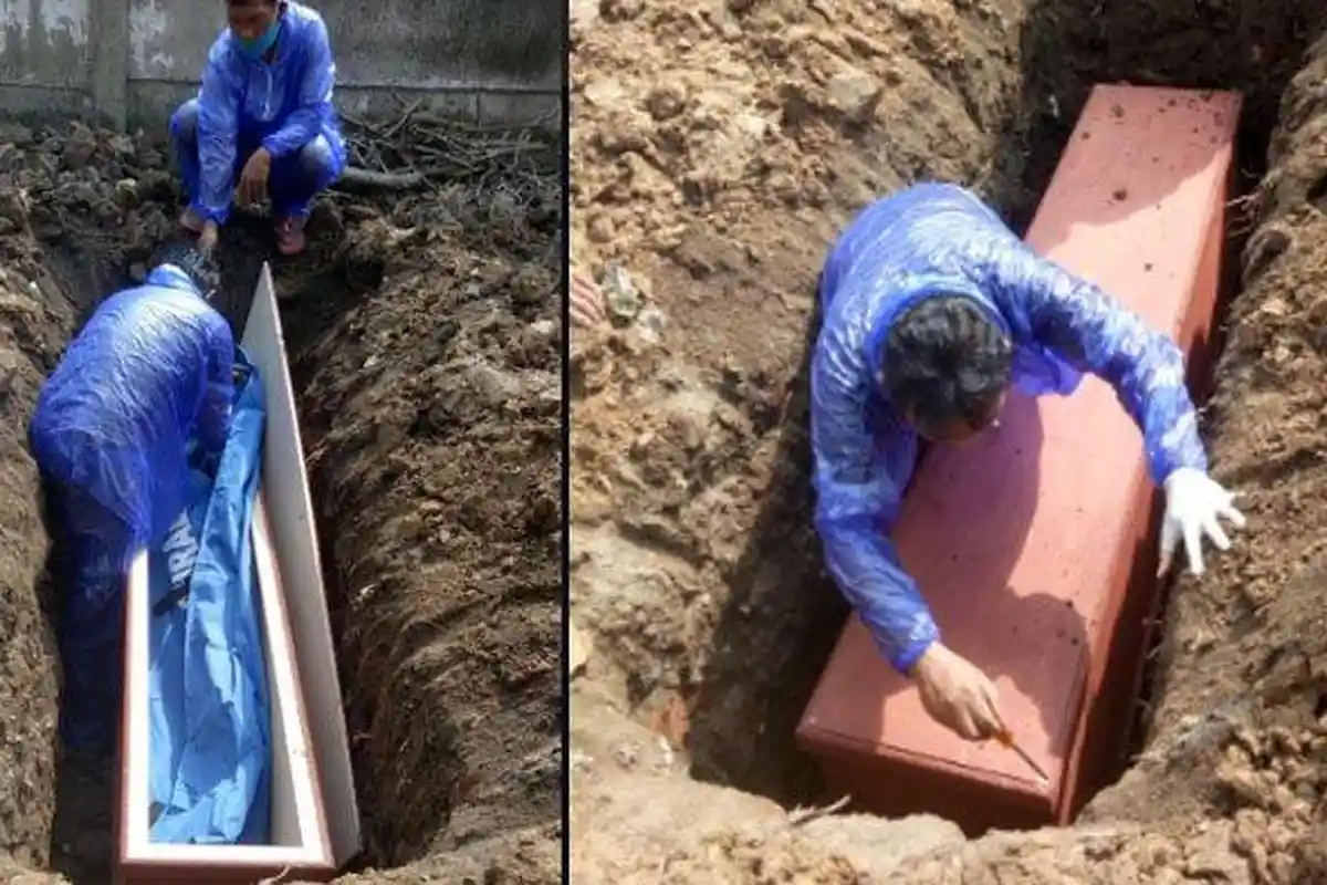 Deretan Hal Seputar Jenazah PDP Covid-19 Pakai Popok Tanpa Dibungkus Kafan & Klarifikasi Pihak RS