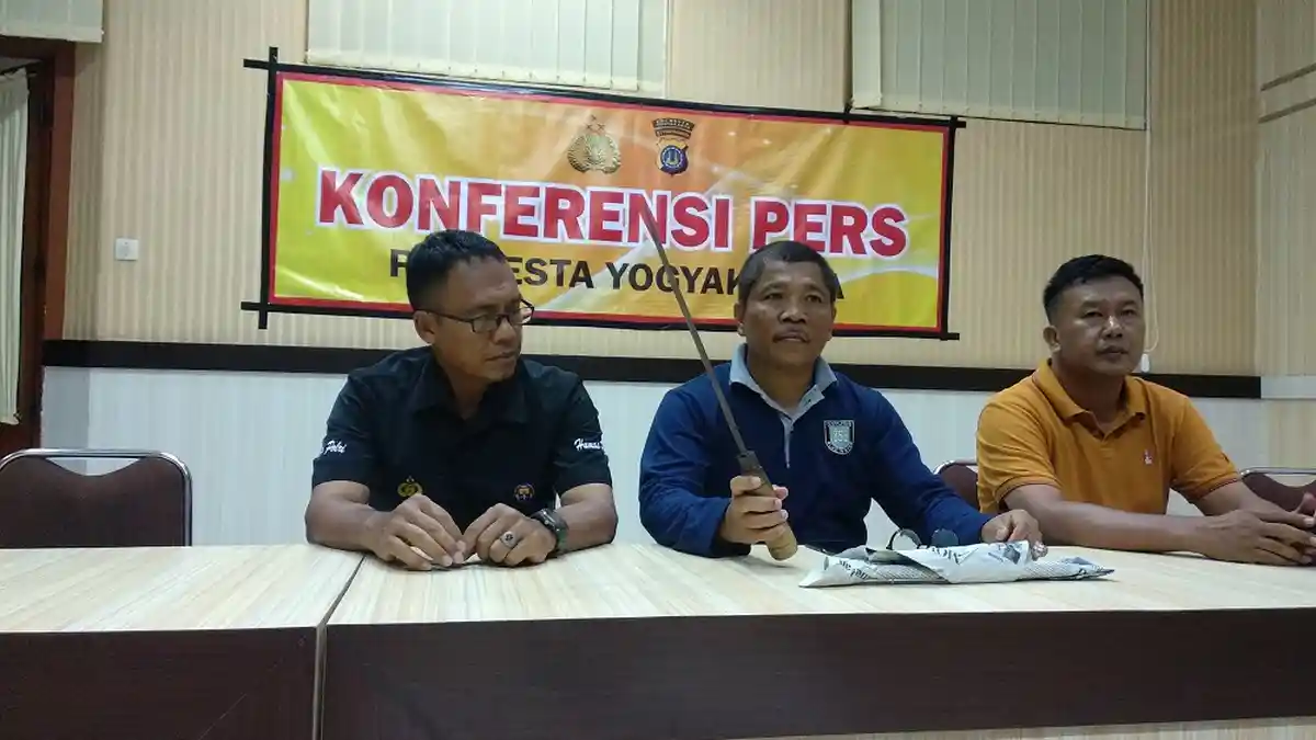 Polsek Gondomanan Amankan Terduga Pelaku Pembacokan Pelajar