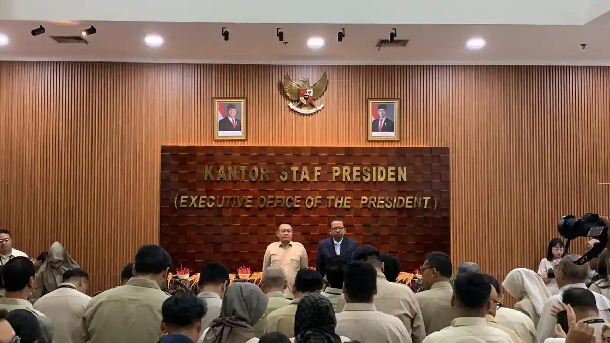 Pidato Perdana Dudung di KSP: Orang-orang Banyak Persepsi, Kita Sudah Bicara Data