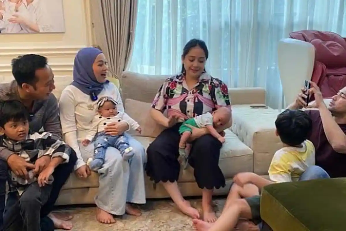 Gemas Lihat Rayyanza, Istri Denny Cagur Minta Jadikan Putrinya Menantu Raffi Ahmad : Jodohin Please