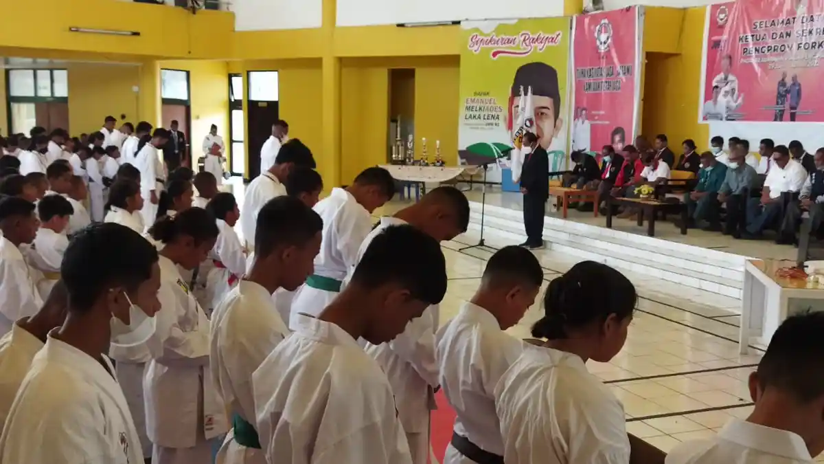 300 Karateka Bersaing di Kejuaraan Karate Pengprov KKI NTT