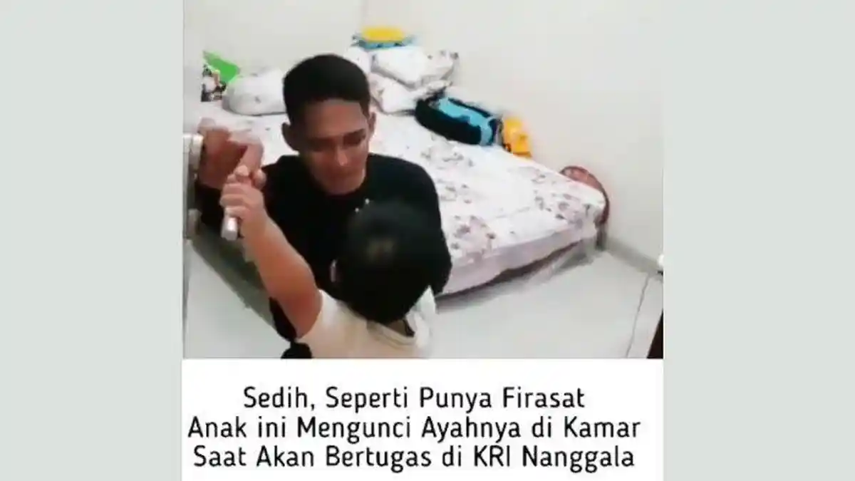 SEMPAT Viral Anak Kunci Ayahnya saat Mau Layar dengan KRI Nanggala, Begini Kabarnya Sekarang